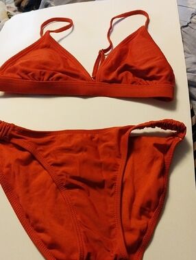 Xhilaration Red Bikini Top And Bottom
